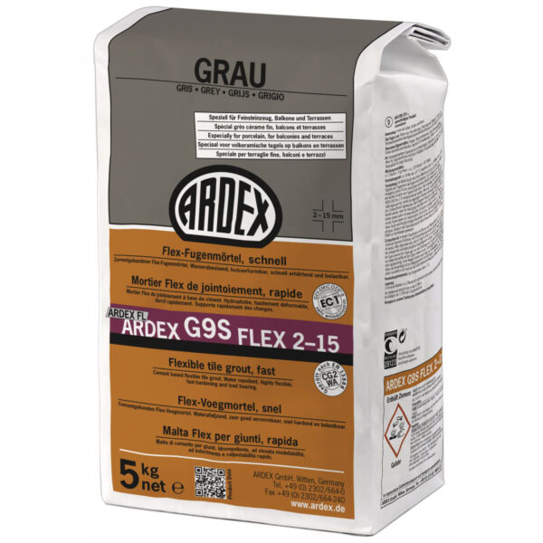 Ardex Fugenmörtel G9S Flex grau 5 kg