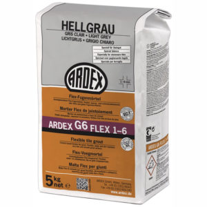 Ardex Fugenmörtel G6 Flex hellgrau 5 kg