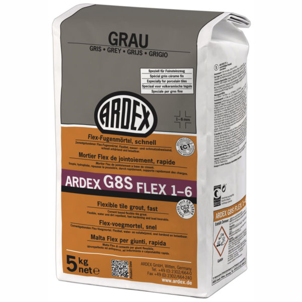 Ardex Fugenmörtel G8S Flex grau 5 kg
