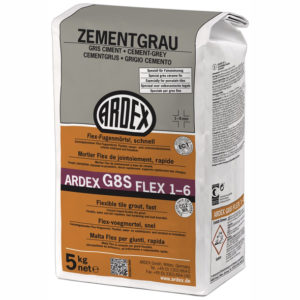 Ardex Fugenmörtel G8S Flex zementgrau 5 kg