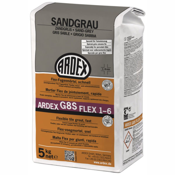 Ardex Fugenmörtel G8S Flex sandgrau 5 kg