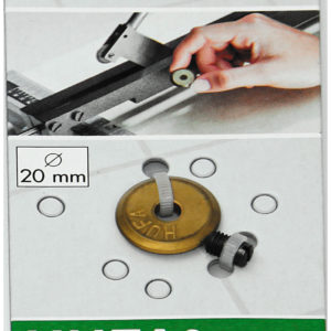 Hufa Rädchen TIN 20 mm, 3 mm + Achse SB