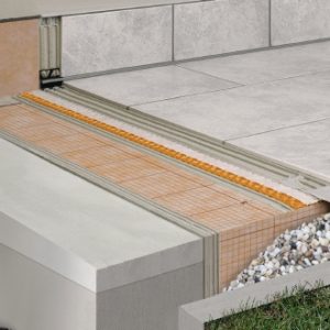Schlüter-Bara-RT 2.5m Randprofil pastellgrau H=12/65mm