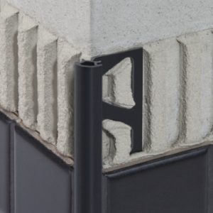 Schlüter-Rondec-PRO 2.5m Dekorprofil brillantweiß H=8mm