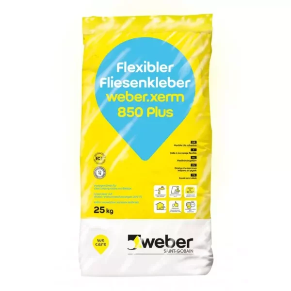 Weber.xerm 850 Plus Flexkleber grau 25 kg